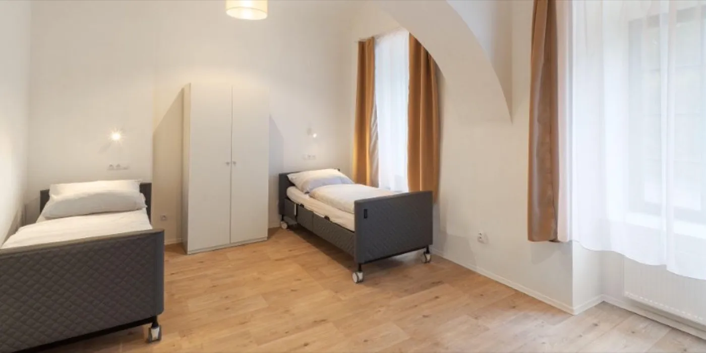 evobeds bed at the Tmaň care home