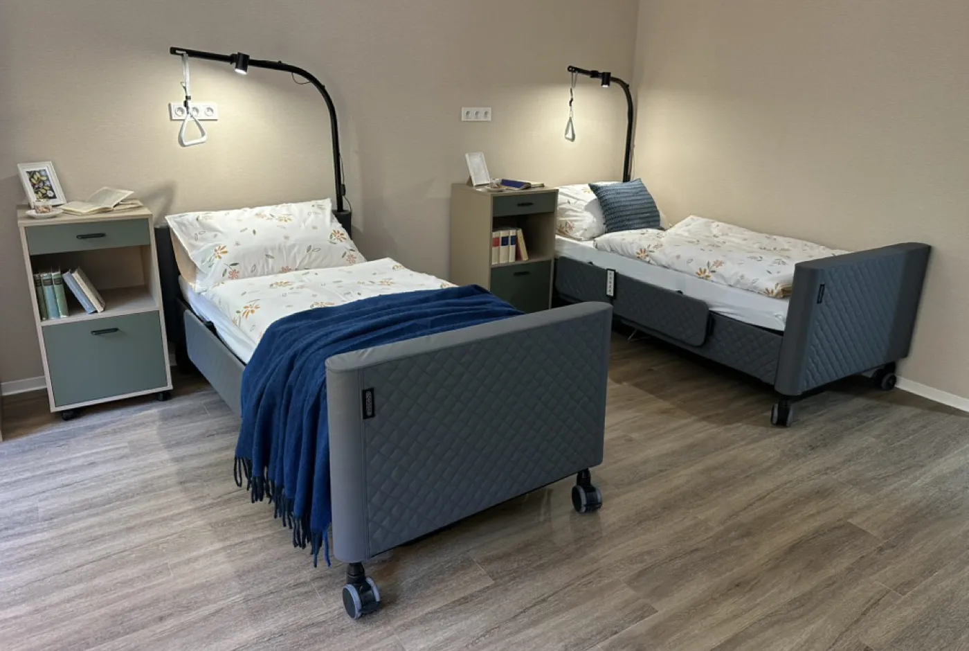 evobeds bed at the Dobrá Voda care home